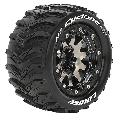 LOUISE RC MT-CYCLONE 1/10 SOF T BEAD-LOCK/1/2 OFFSET HEX 12M